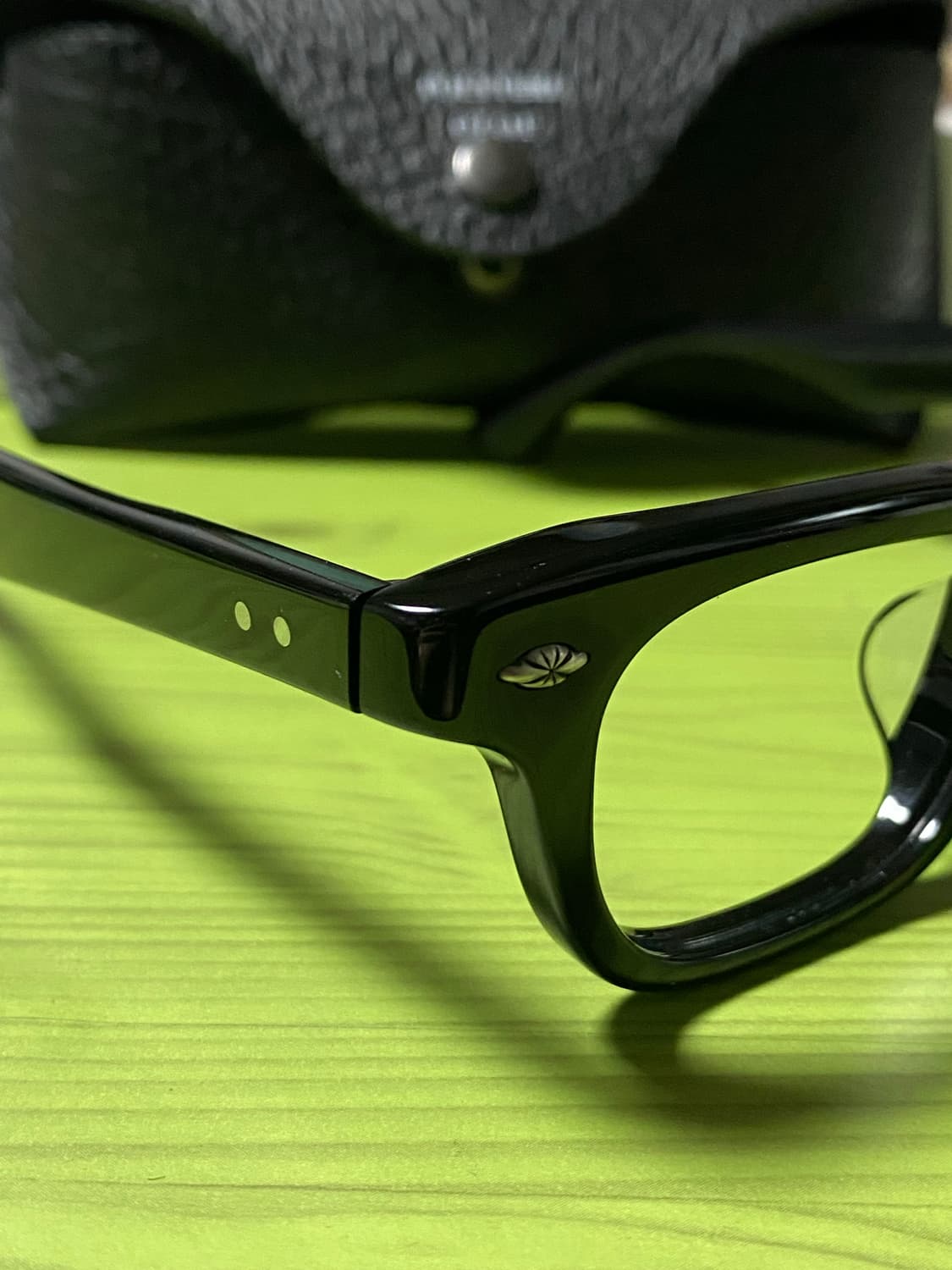 폴리테루 X 오르오르 뿔테 안경 상품이미지4