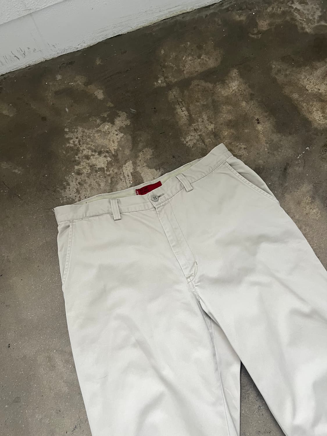 Levi's 아이보리 코튼 팬츠  상품이미지2