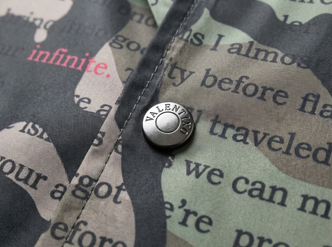 🔥 VALENTINO 발렌티노 정품 남성 카모플라주 후드 롱코트[48] 상품이미지4