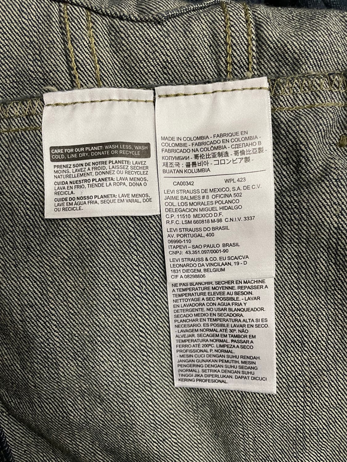 리바이스 트러커 데님 자켓 청자켓 상품이미지7