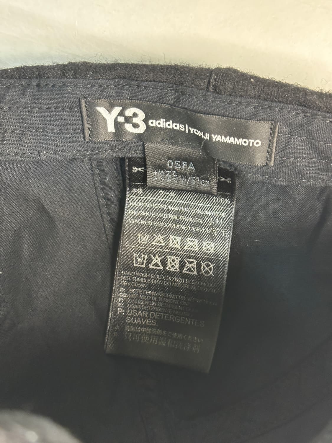 Y-3 Wool Cap (울 캡) 상품이미지4