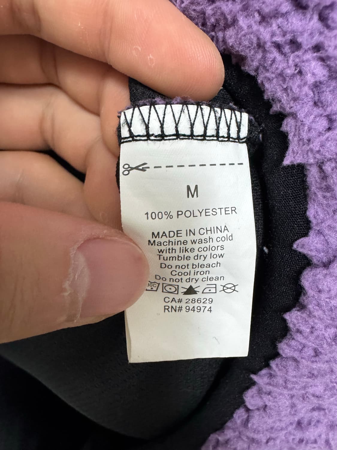 Stussy 스투시 쉐르파 모크 퍼플 상품이미지2