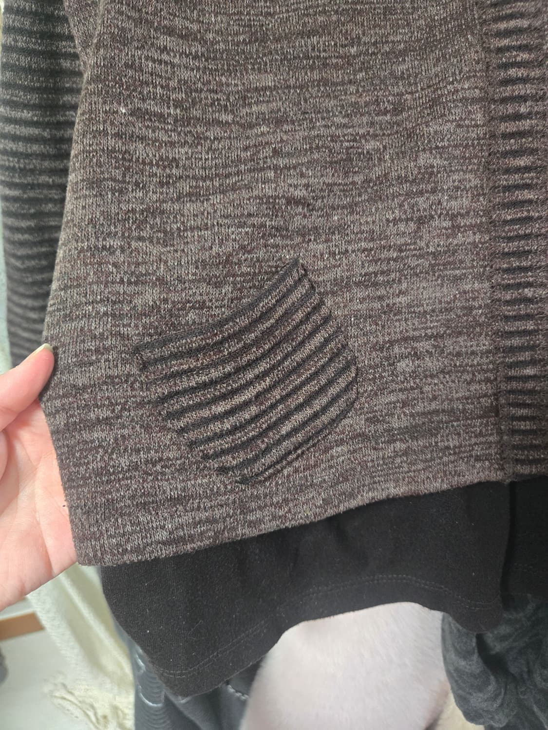 코모레비 빈티지 일본 레이어드 이중 티셔츠 상품이미지2