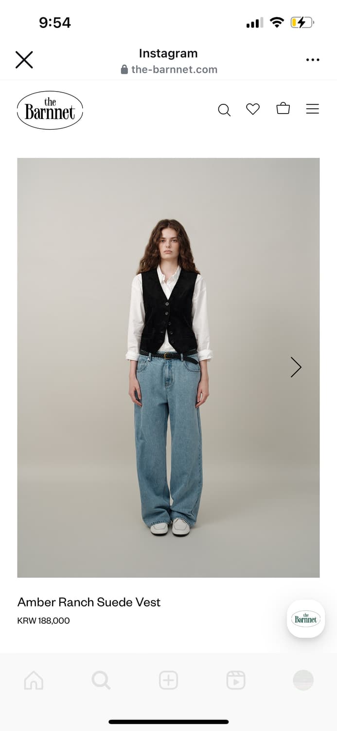 더바넷 amber ranch suede vest 스웨이드 베스트  ​ 상품이미지1