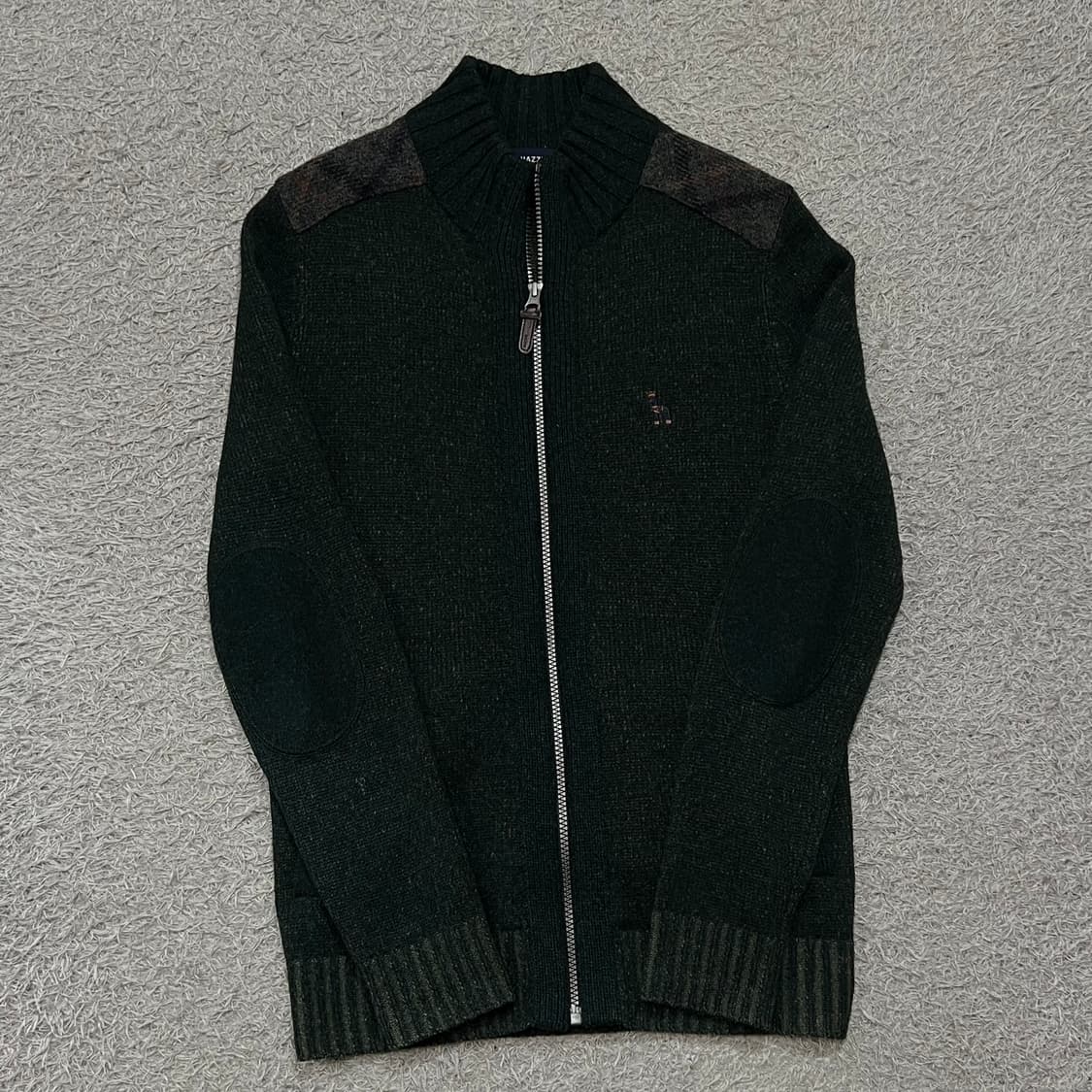 [90-95] 헤지스 니트집업 상품이미지2