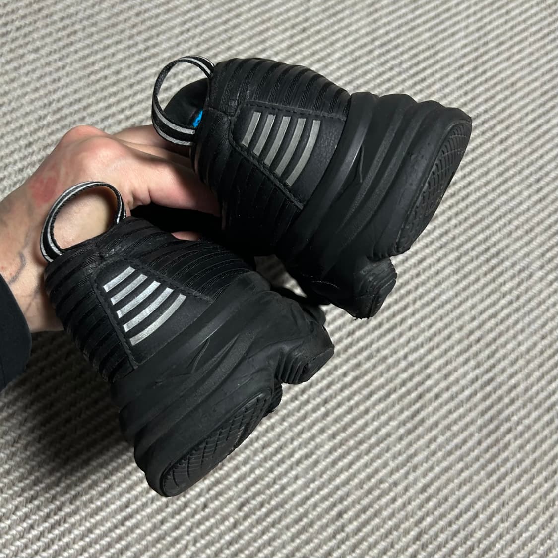 [270mm] Hoka 호카 본디6 블랙 런닝화 상품이미지6