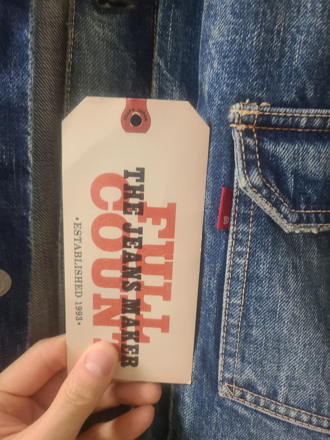 풀카운트 다트포드 2세대 데님자켓 38 상품이미지2