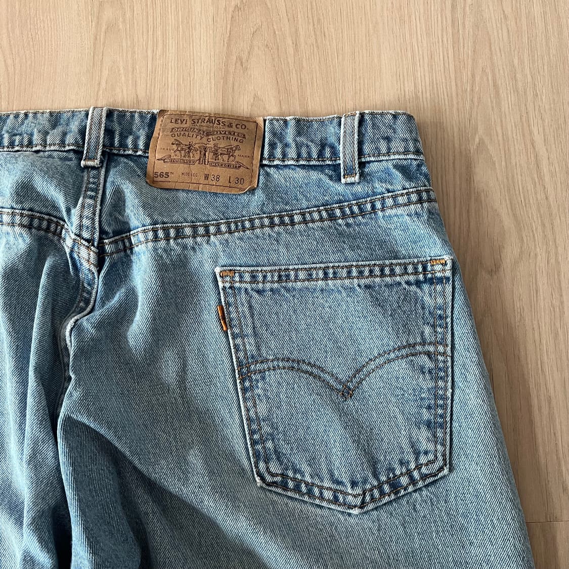 [38X30] 90s 빈티지 리바이스 565 made in usa 상품이미지5