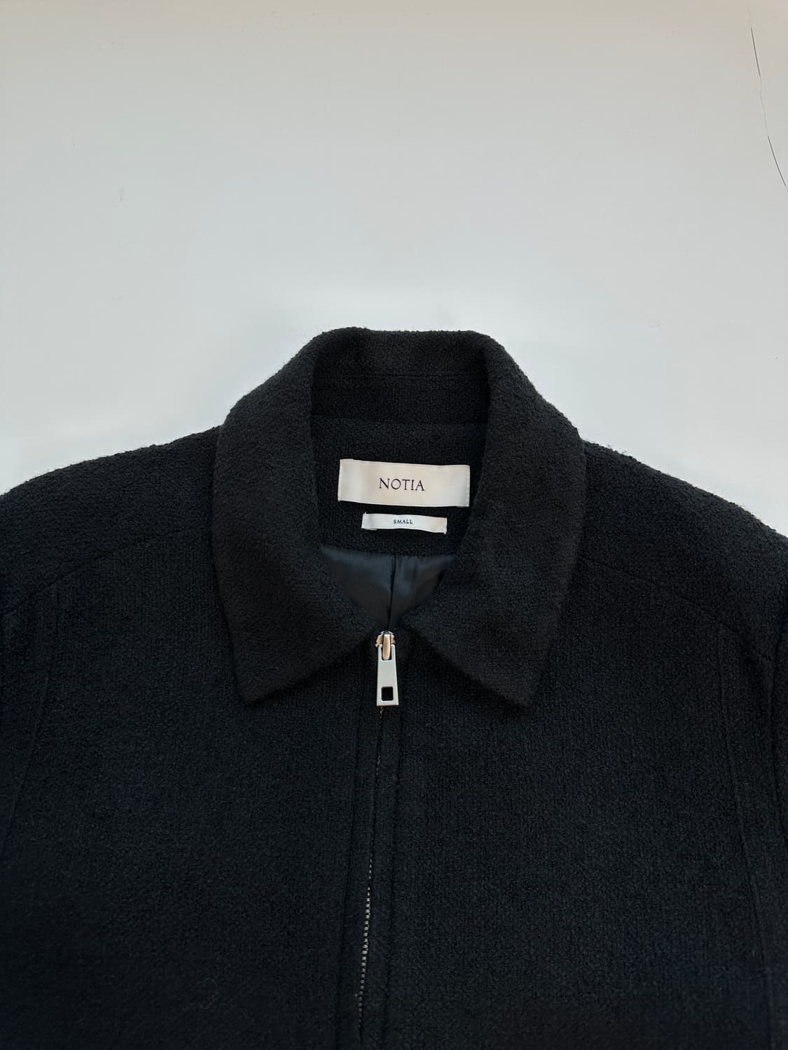 노티아 울 트위드 2way 자켓 s  상품이미지3