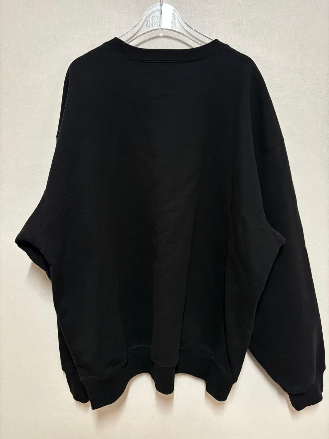 [XL] BLESS X SUPREME LOGO CREWNECK BLACK 상품이미지2