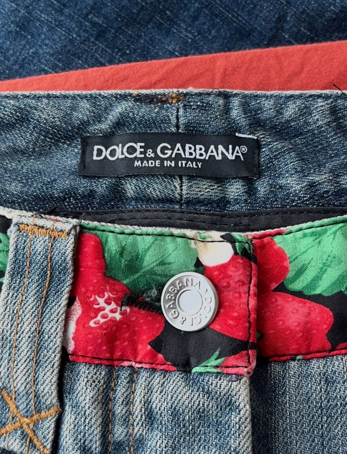Dolce & Gabbana  스트로베리 데님 스커트 상품이미지7