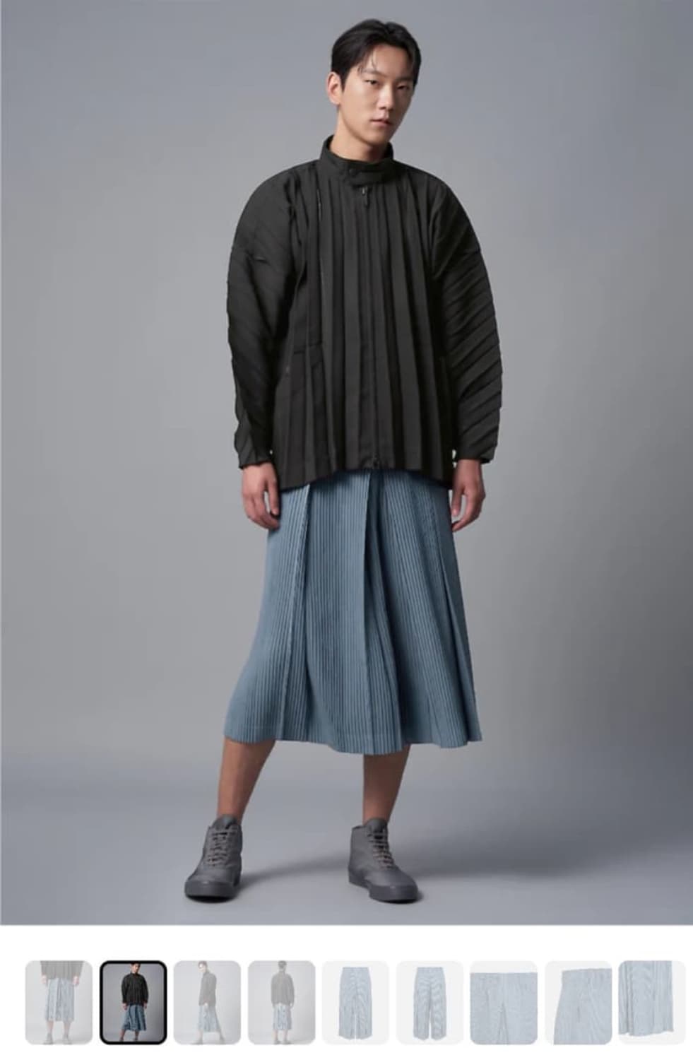 옴므플리세 숏하카마 24년 8월 먼슬리 상품이미지6