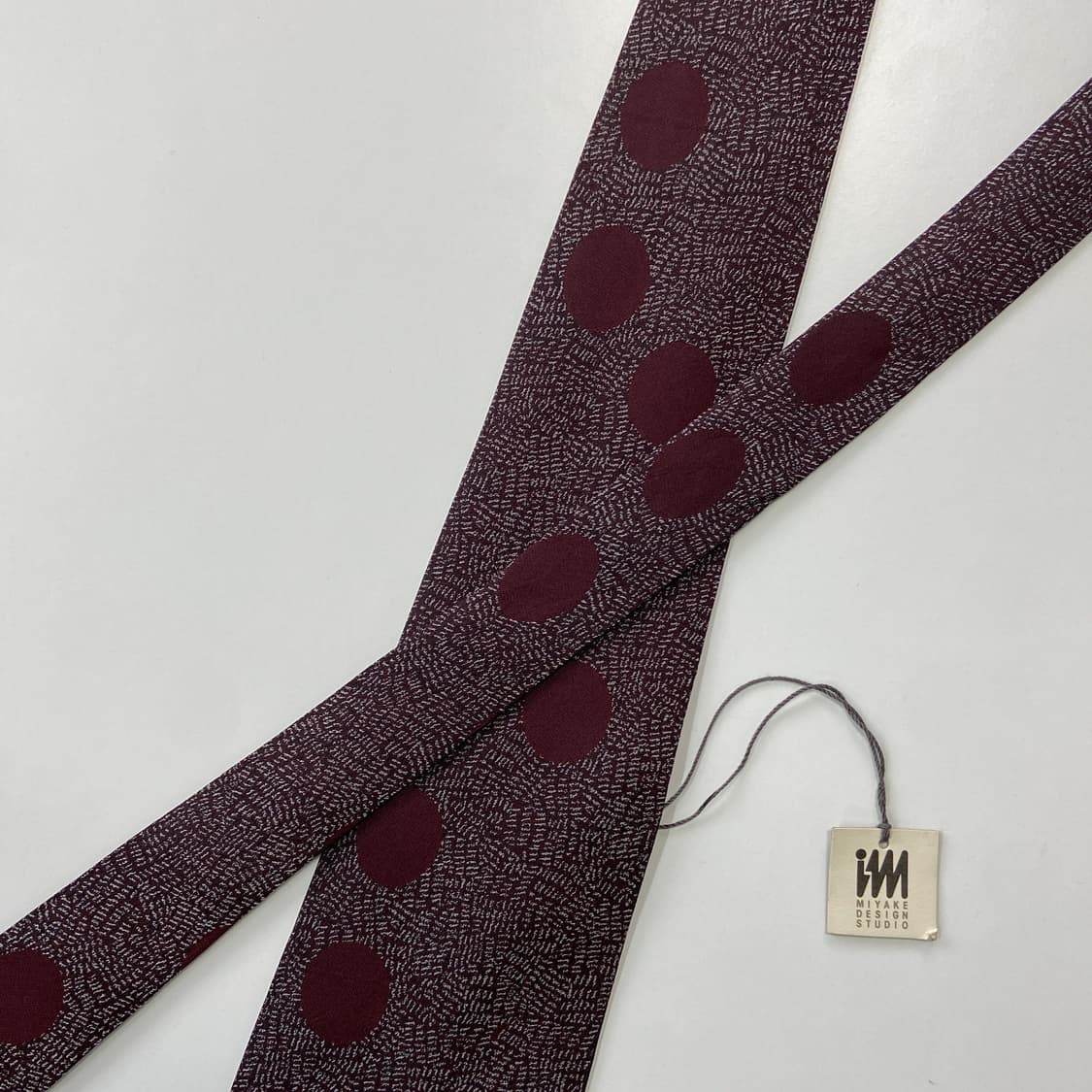 택달린 미사용품 이세이미야케 정품 명품넥타이 (isseymiyake) 상품이미지4