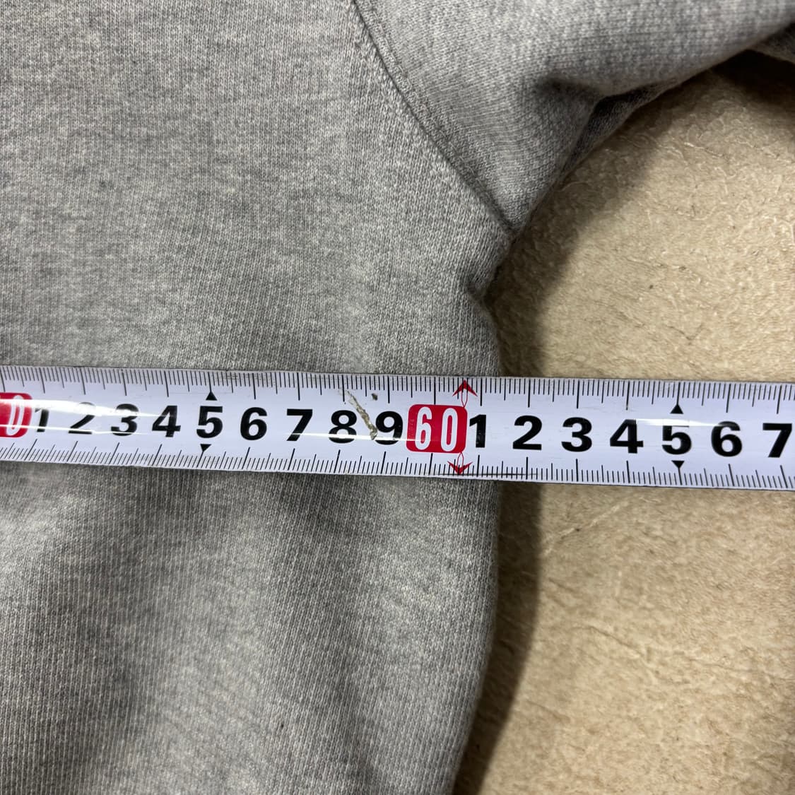 에스피오나지 스몰로고 그레이 하프집업 맨투맨 상품이미지5