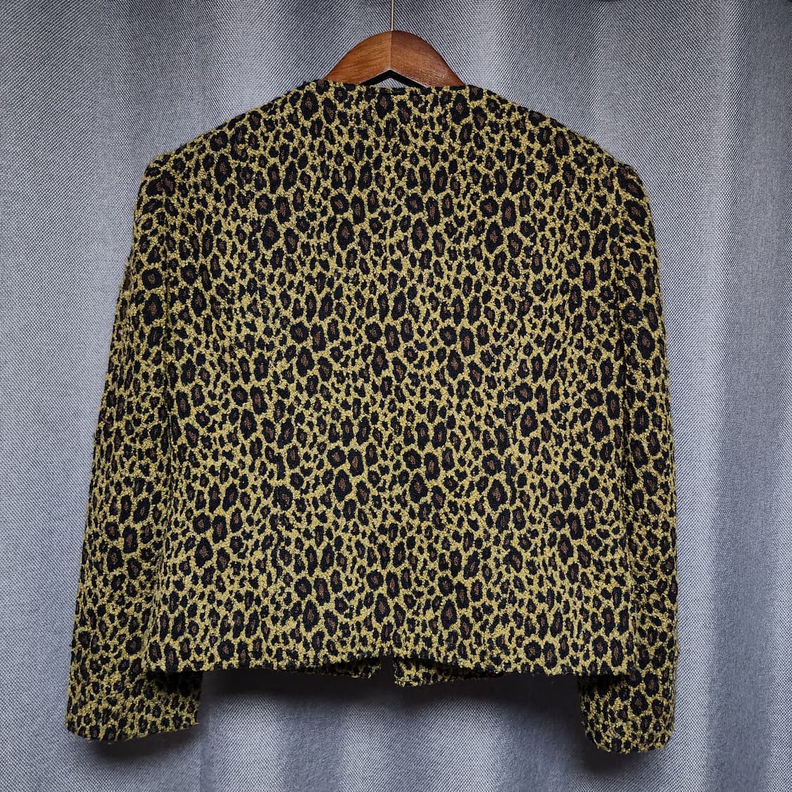 프레타 쿠튀르 호소노히사시 요지야마모토 패턴가 레오파드 자켓 상품이미지3