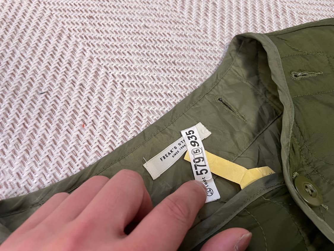 프릭스스토어 개파카 라이너 밀리터리 자켓 상품이미지3