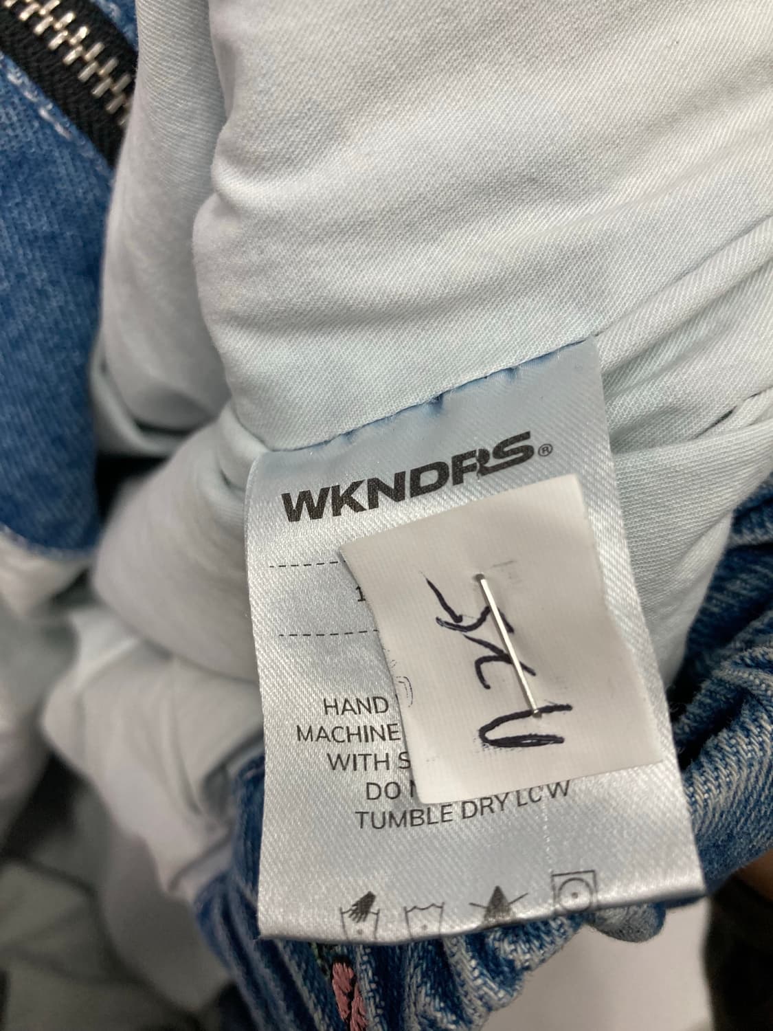 Wkndrs 자수 포인트 데님자켓 상품이미지4