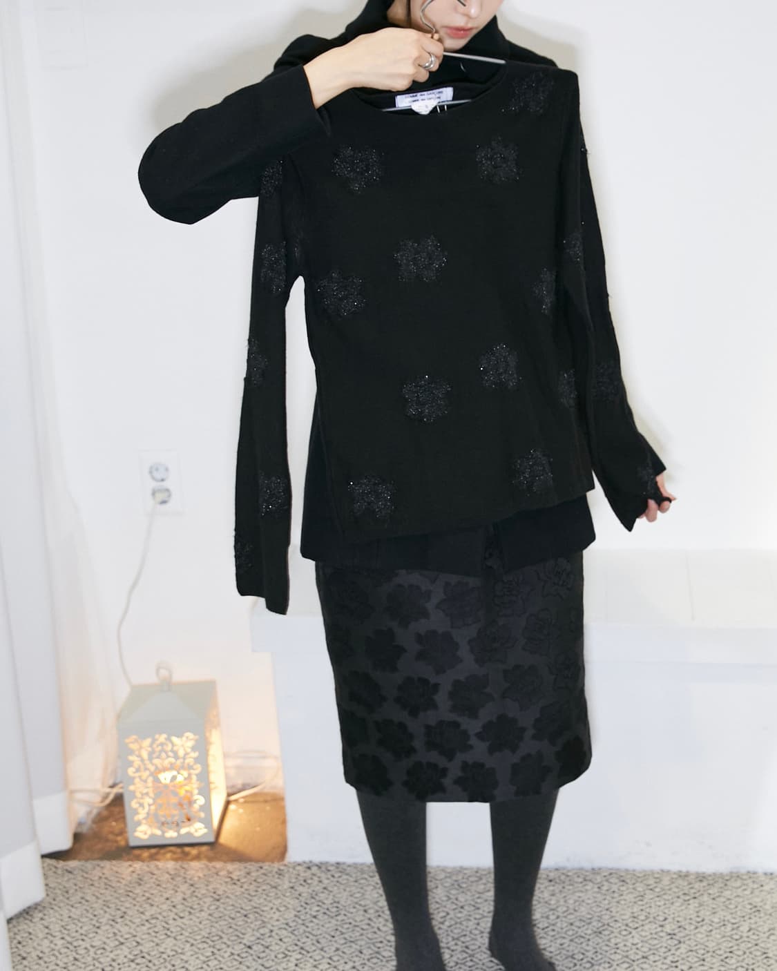 Embroidery Sweater 상품이미지1