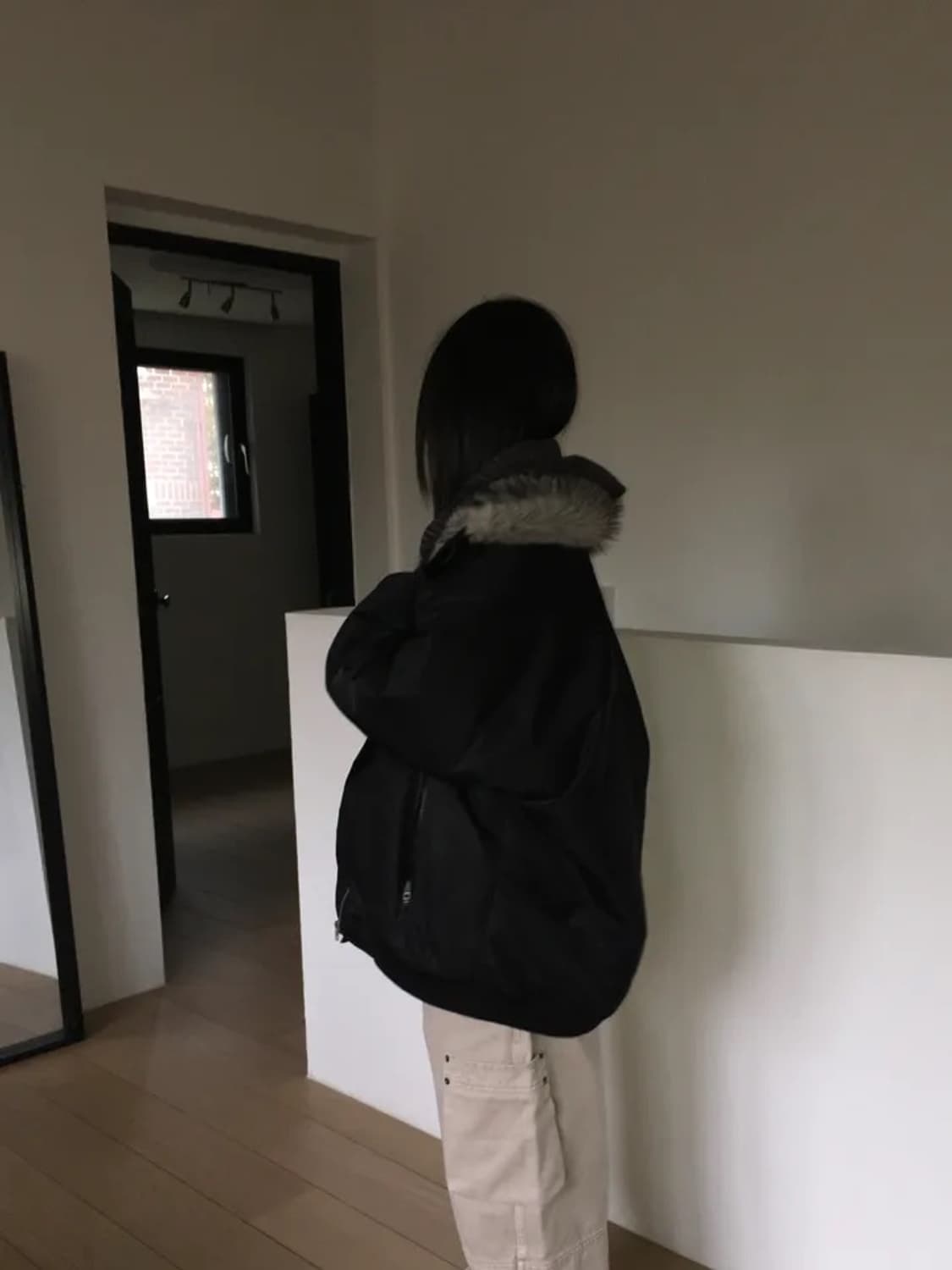 이즈이즈 easeas 플리스덤블다운자켓 (착샷o) 에프터먼데이나의나인 상품이미지4