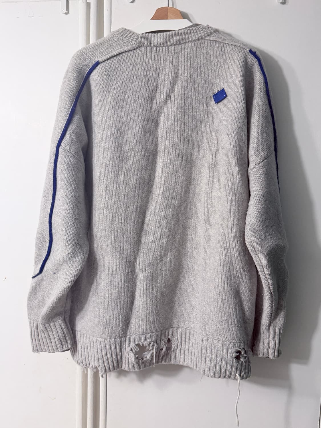 아더에러 X 자라 콜라보 그레이 니트 L-XL 상품이미지4