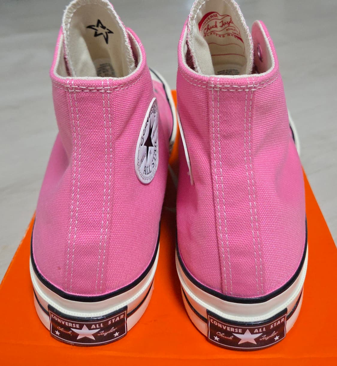 컨버스 척70 하이 빈티지 캔버스 핑크 상품이미지6