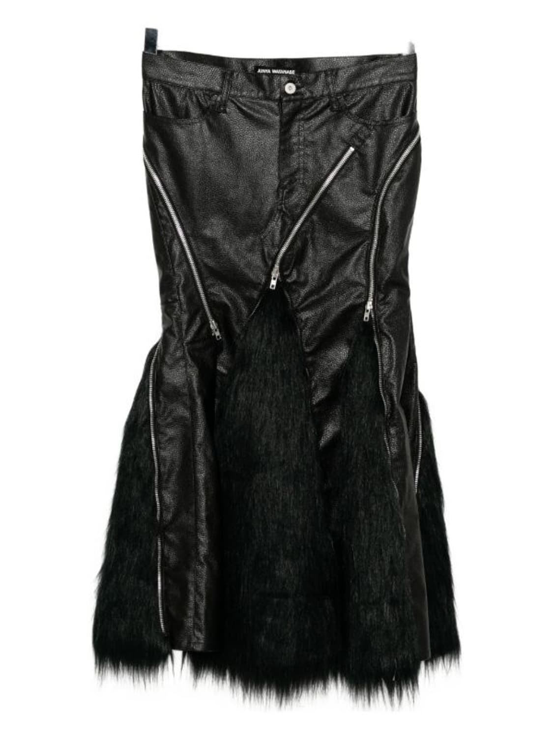 Junya Watanabe 2025 fur skirt 블랙 (S) 상품이미지1