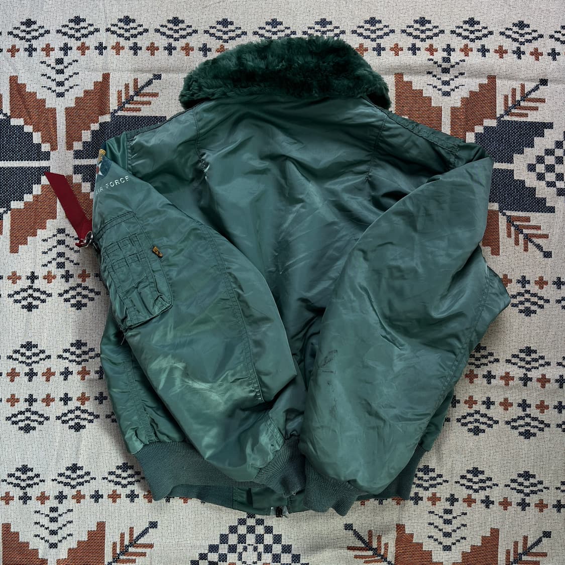 알파인더스트리 B-15D 항공점퍼(실측확인) 상품이미지9