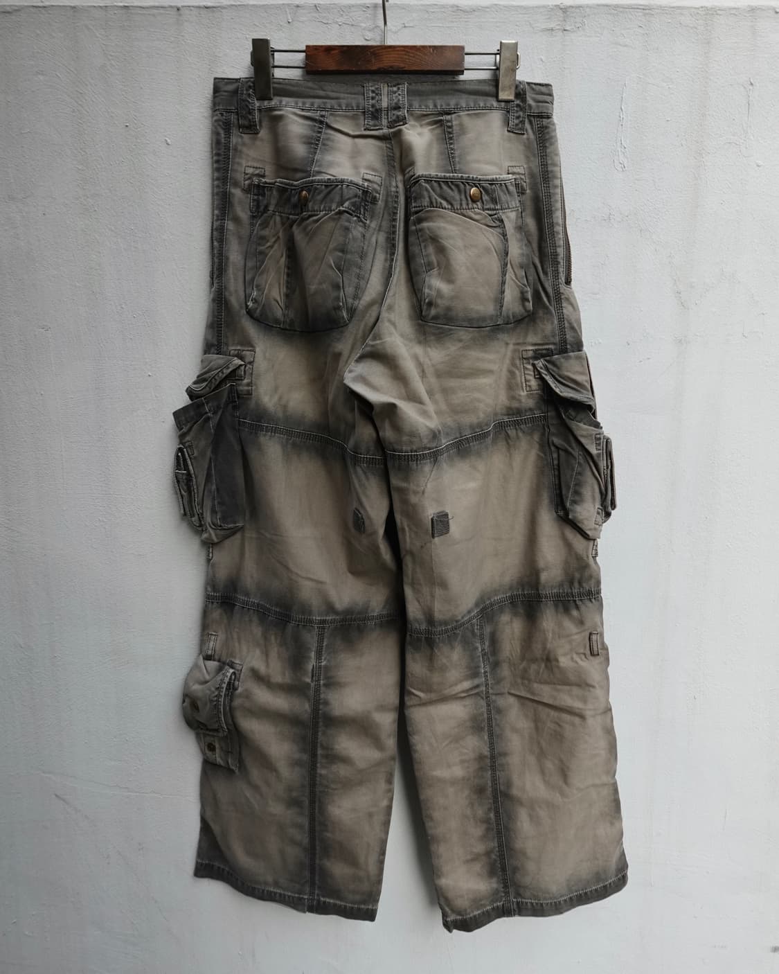 Halb by 키미노리 모리시타 가스마스크 카고 팬츠 상품이미지5