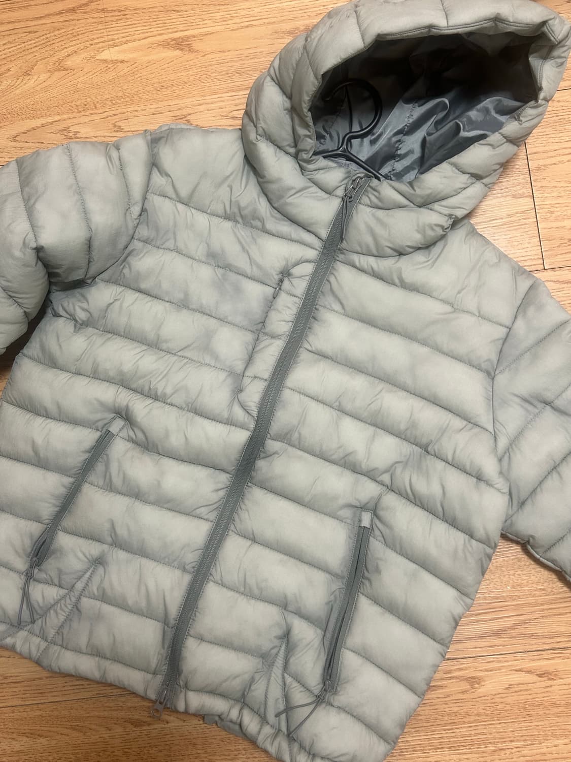 코드그라피 경량 후드 패딩 상품이미지2