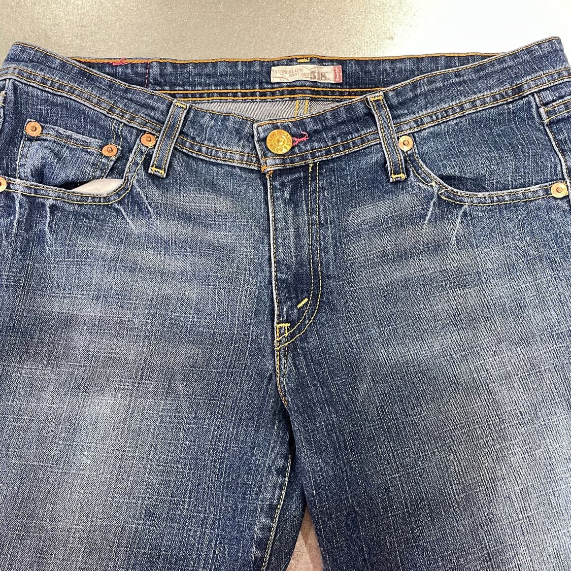 (36) Levi's 518 (리바이스 superlow boot cut) 상품이미지9