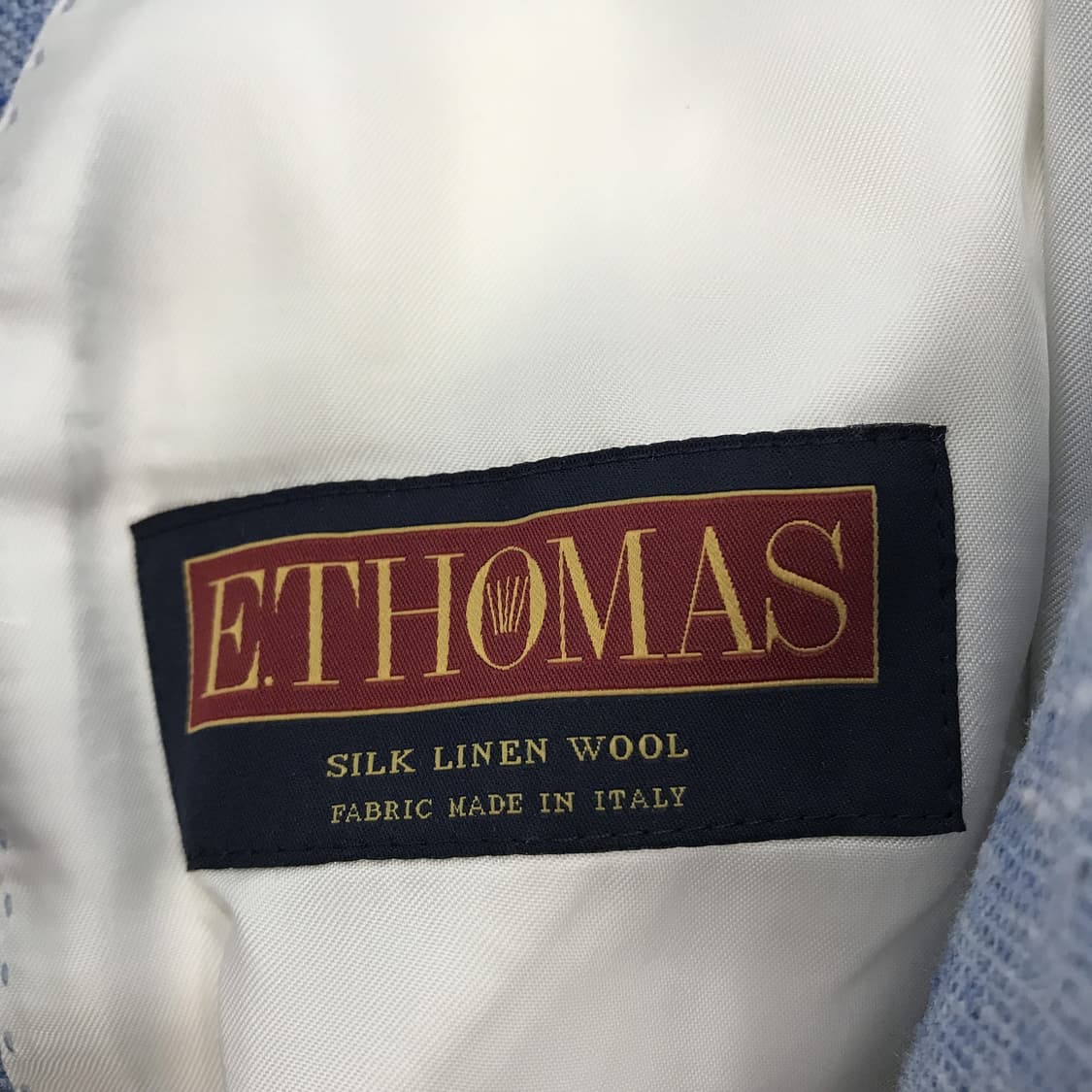 수트서플라이 ETHOMAS 울실크린넨자켓 국내판 [40R] 상품이미지7