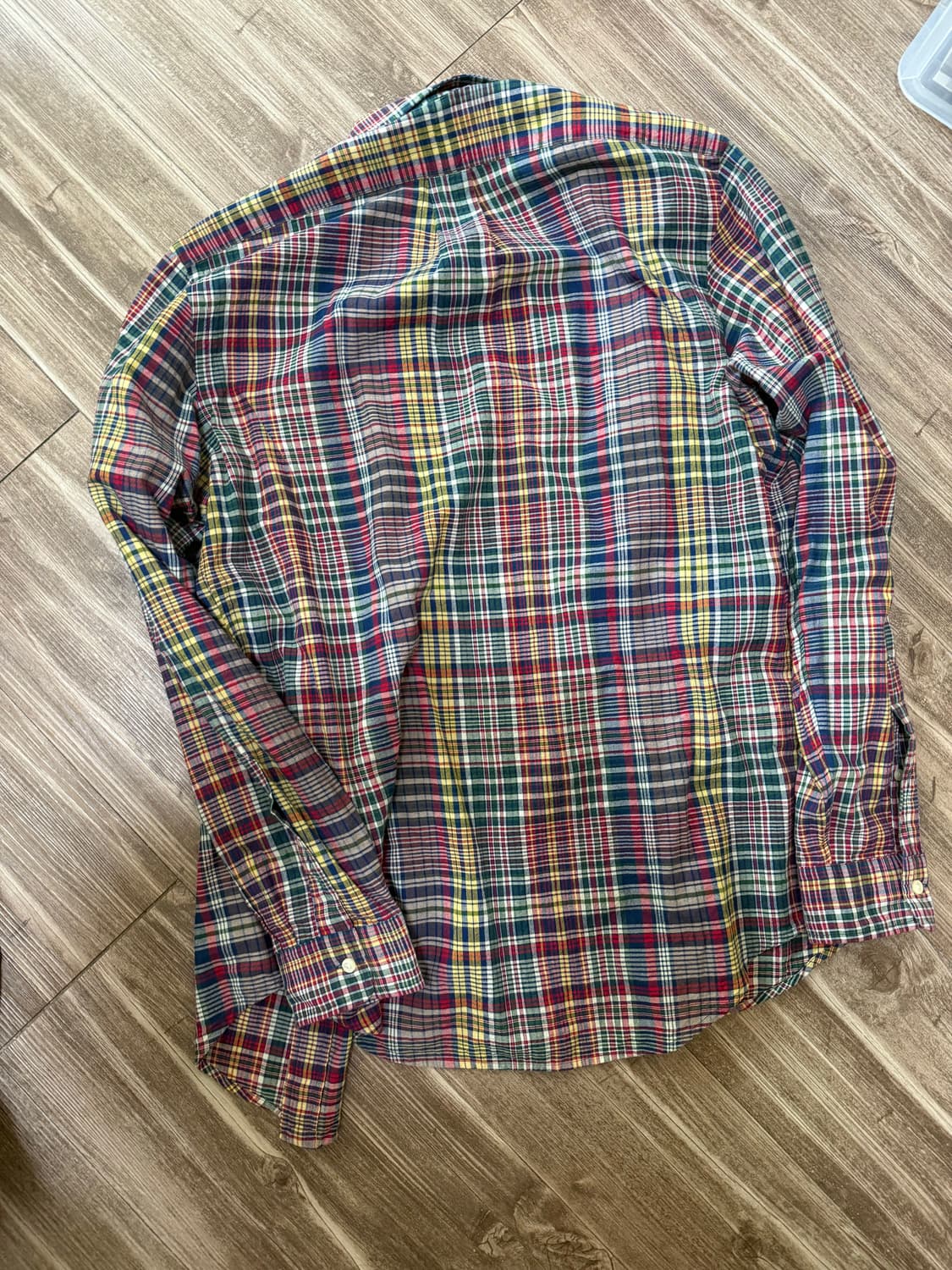 폴로 마드라스 셔츠 상품이미지3