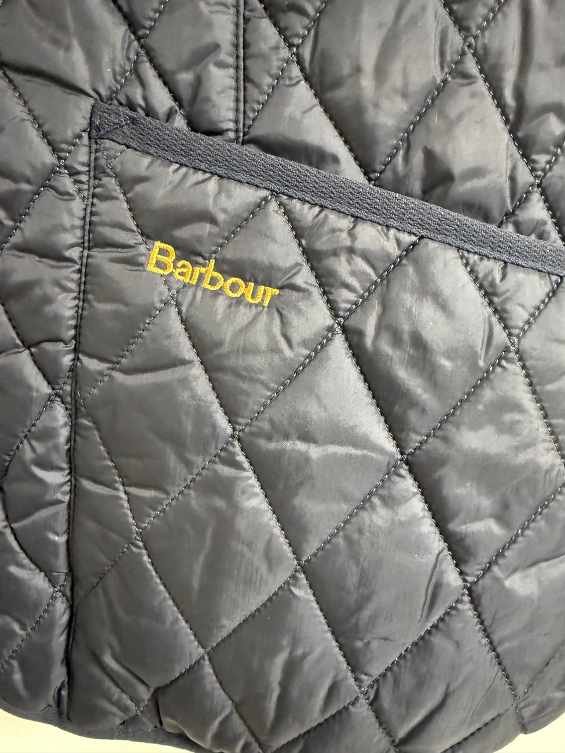 정품)바버 퀼팅 베스트 34 상품이미지5