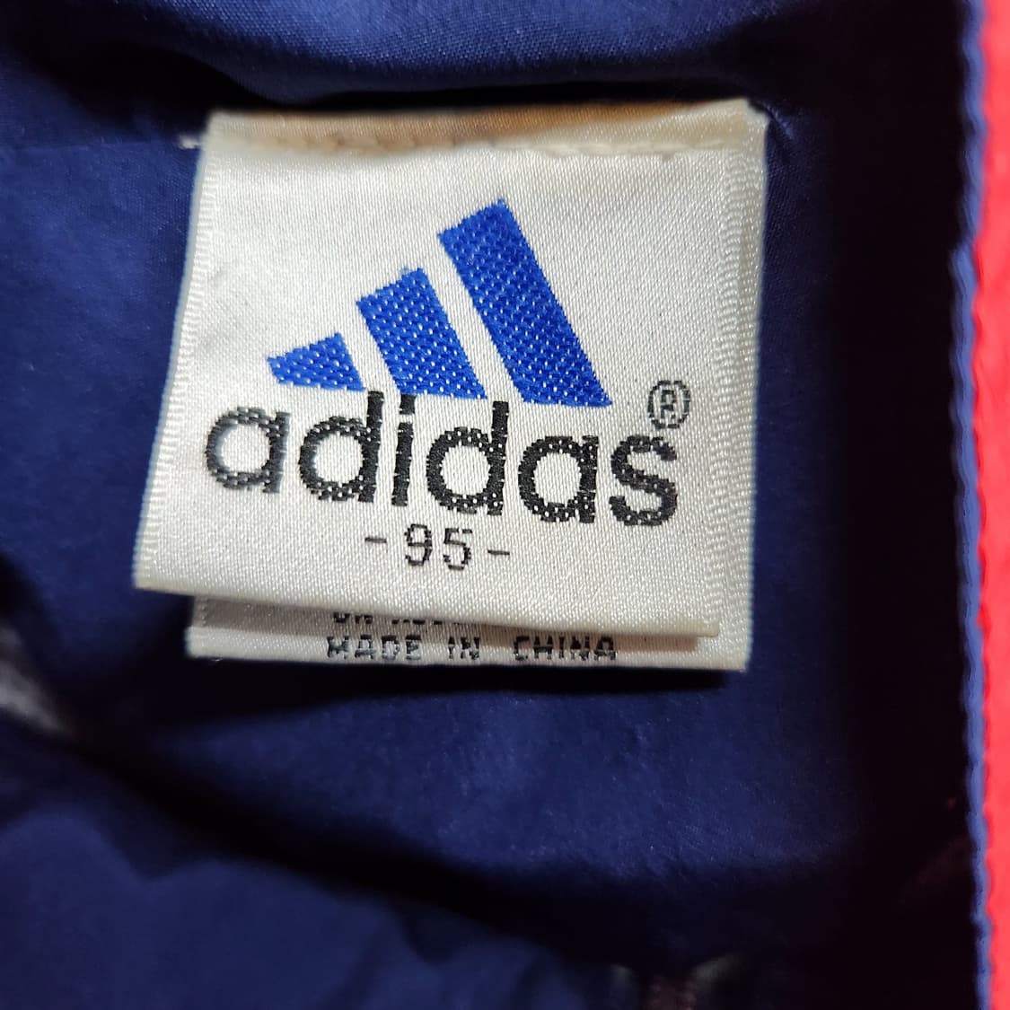 올드스쿨 아디다스 배색 오버핏 바람막이 95(XL) 상품이미지5