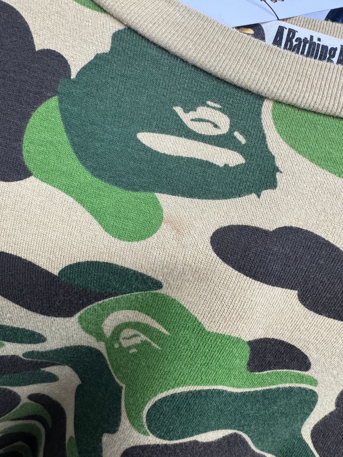 베이프 ABC 카모 스타 롱슬리브 상품이미지7