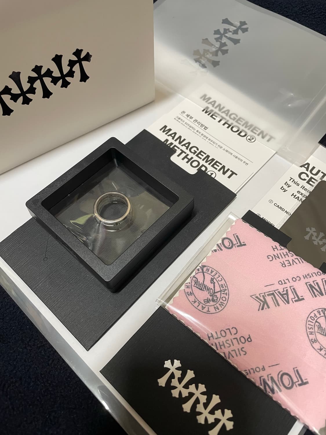 [US 8]크롬하츠 네거티브 링 상품이미지1