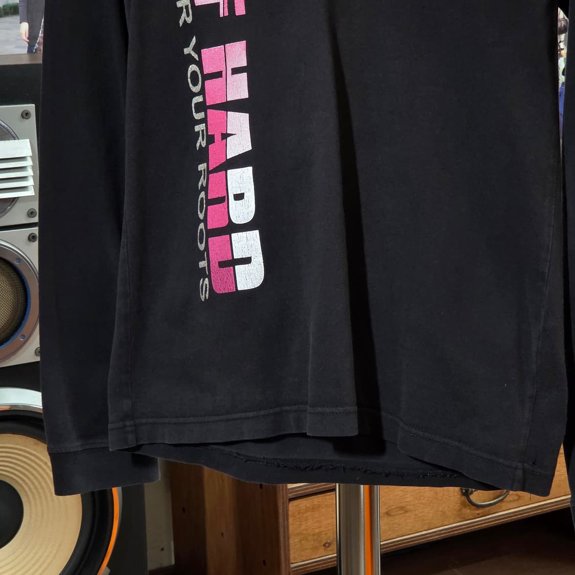 JPN 갓챠 레터링 슬림핏 롱슬리브 상품이미지6