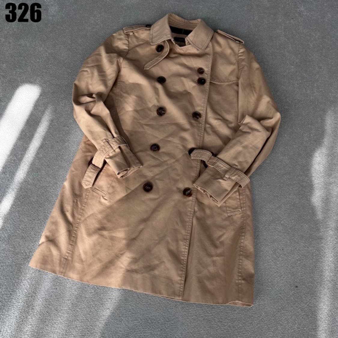 헤지스 베이지 트렌치코트  상품이미지1