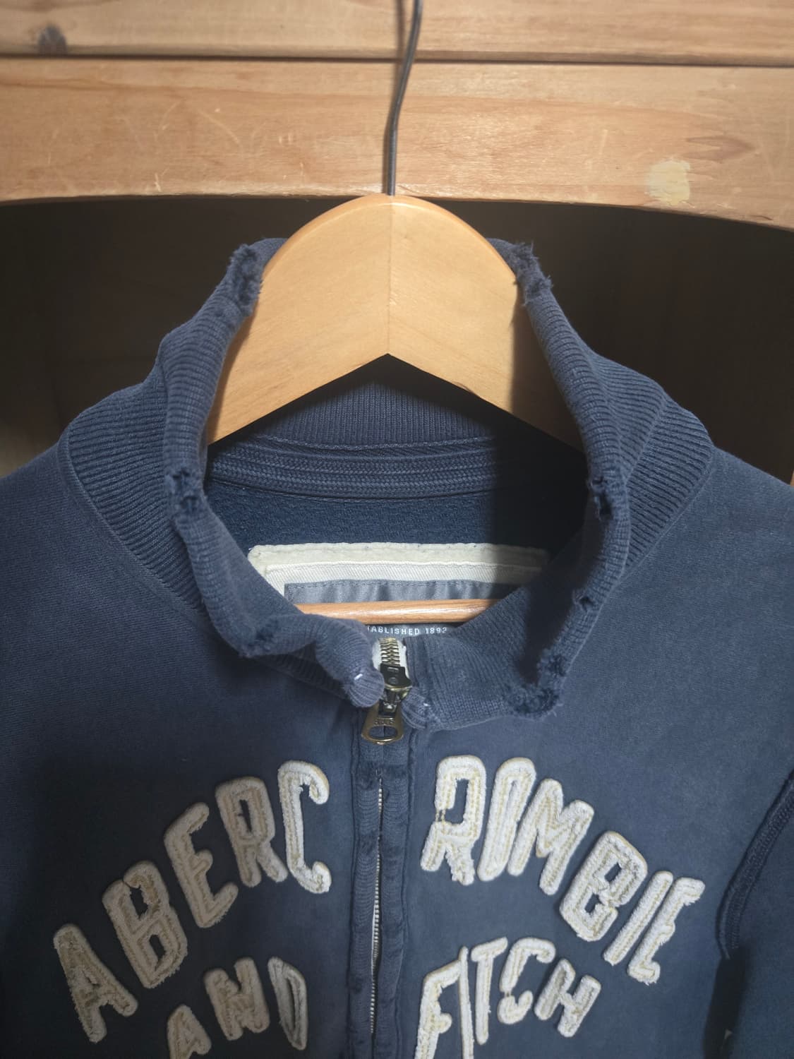 아베크롬비 집업 스웨터 M 95-100 상품이미지2