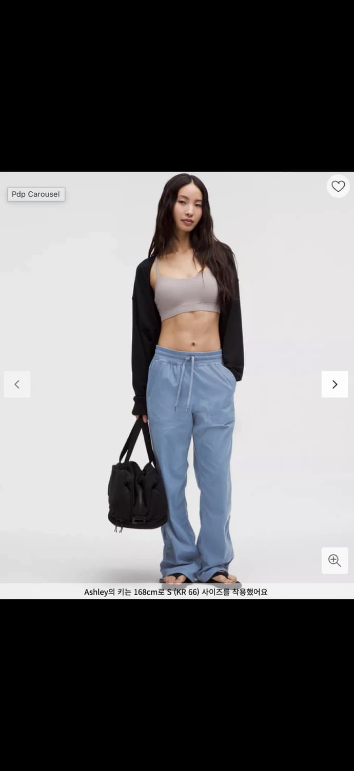 룰루레몬 댄스 스튜디오 릴랙스핏 팬츠 XS 새제품 상품이미지1