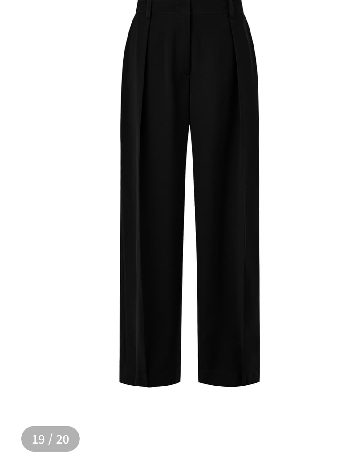 오르 ORR 오리지널  루 트라우저 블랙  L 새제품 상품이미지6