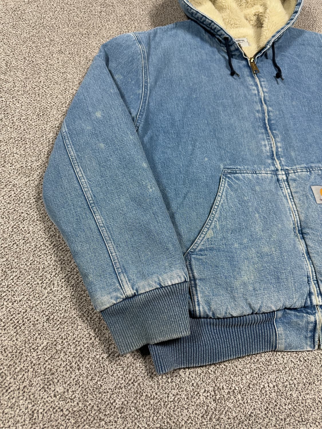 칼하트 데님 액티브자켓 L 상품이미지3