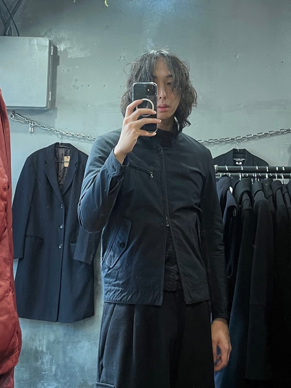 어태치먼트 울 패널 해링턴 자켓 상품이미지2