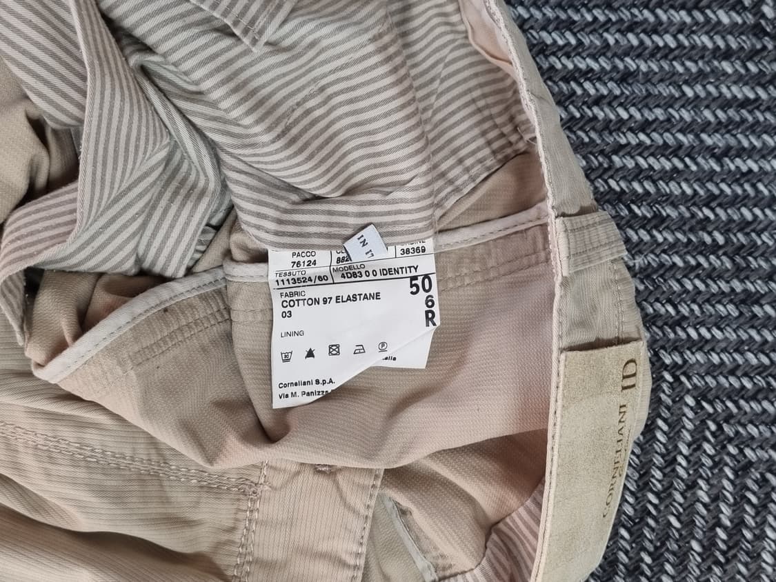 Corneliani ID — 베이지 카고 트라우저 상품이미지3