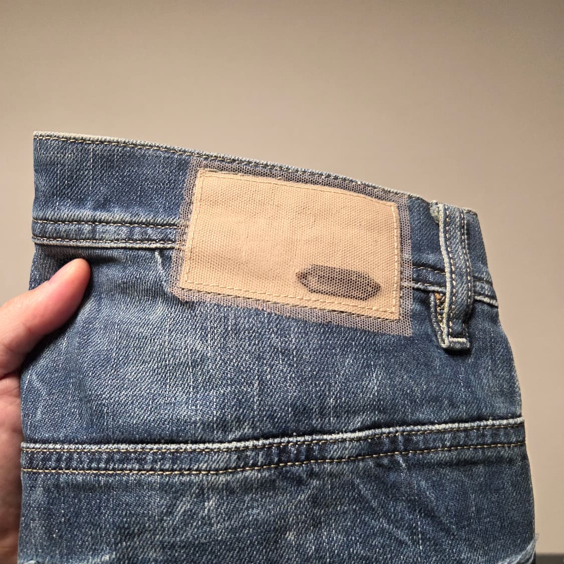 Diesel 디젤 이탈리아제 데미지 데님팬츠 29-30 상품이미지9