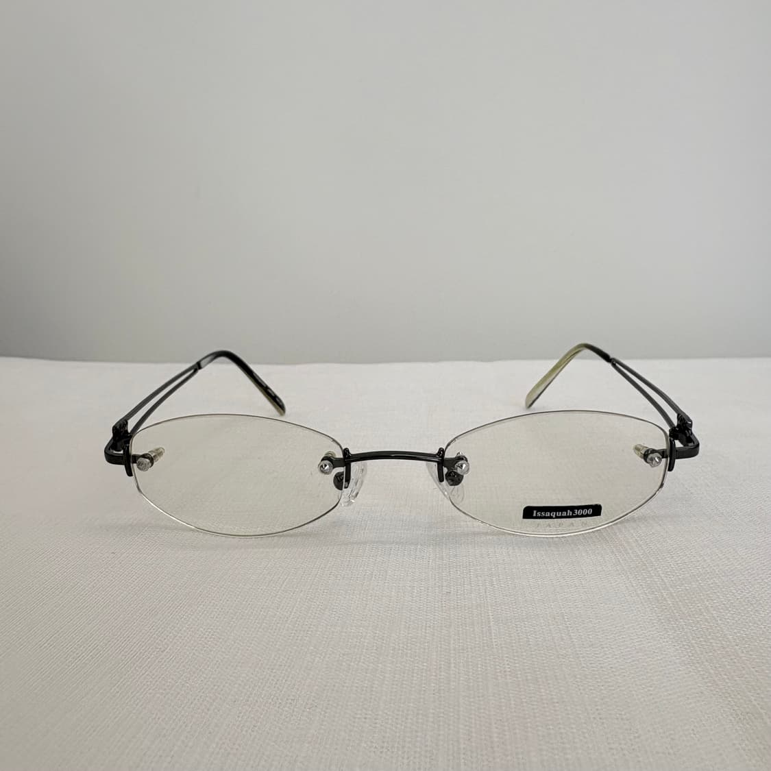 ISSAQUAH 슬림 오벌 무테 빈티지안경 상품이미지1