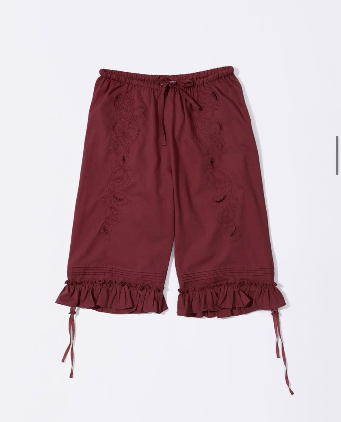 SCULPOR Capri Pants Red 상품이미지1