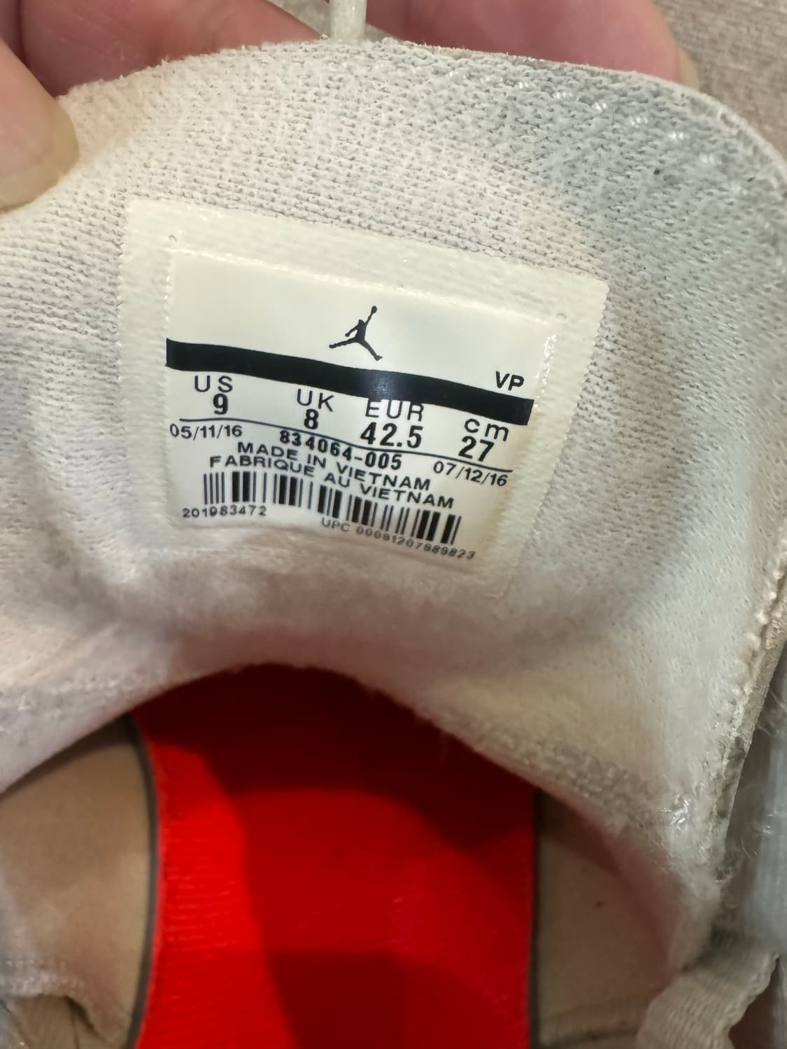 [빈티지] 조던 리빌 라이트 본 270(봄.여름용)A급 상품이미지10