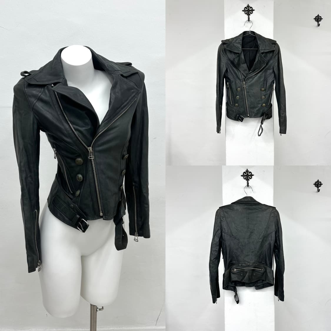 Leather jacket 상품이미지1
