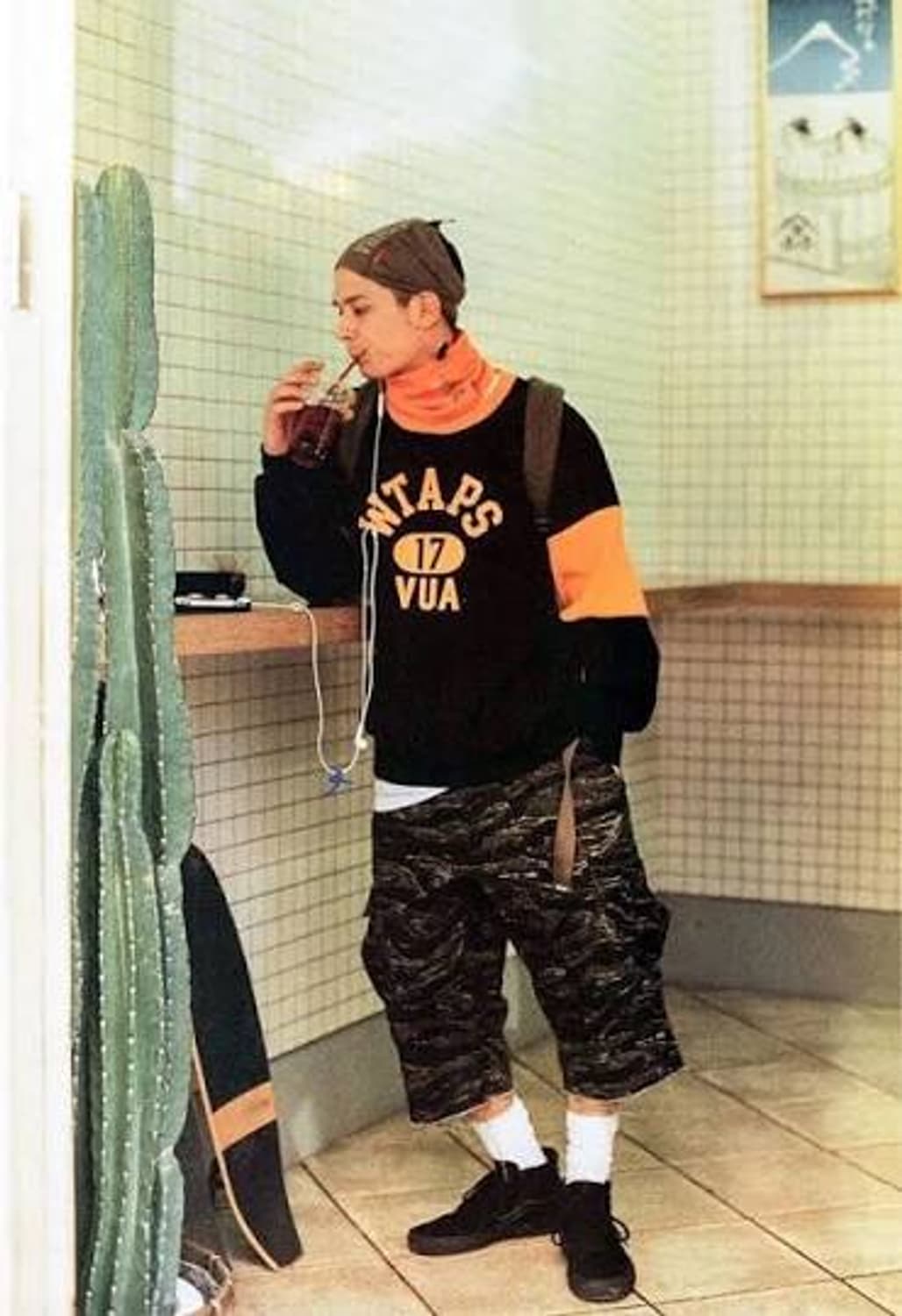 17ss Wtaps 더블탭스 QB 스웻셔츠 맨투맨 M 상품이미지7